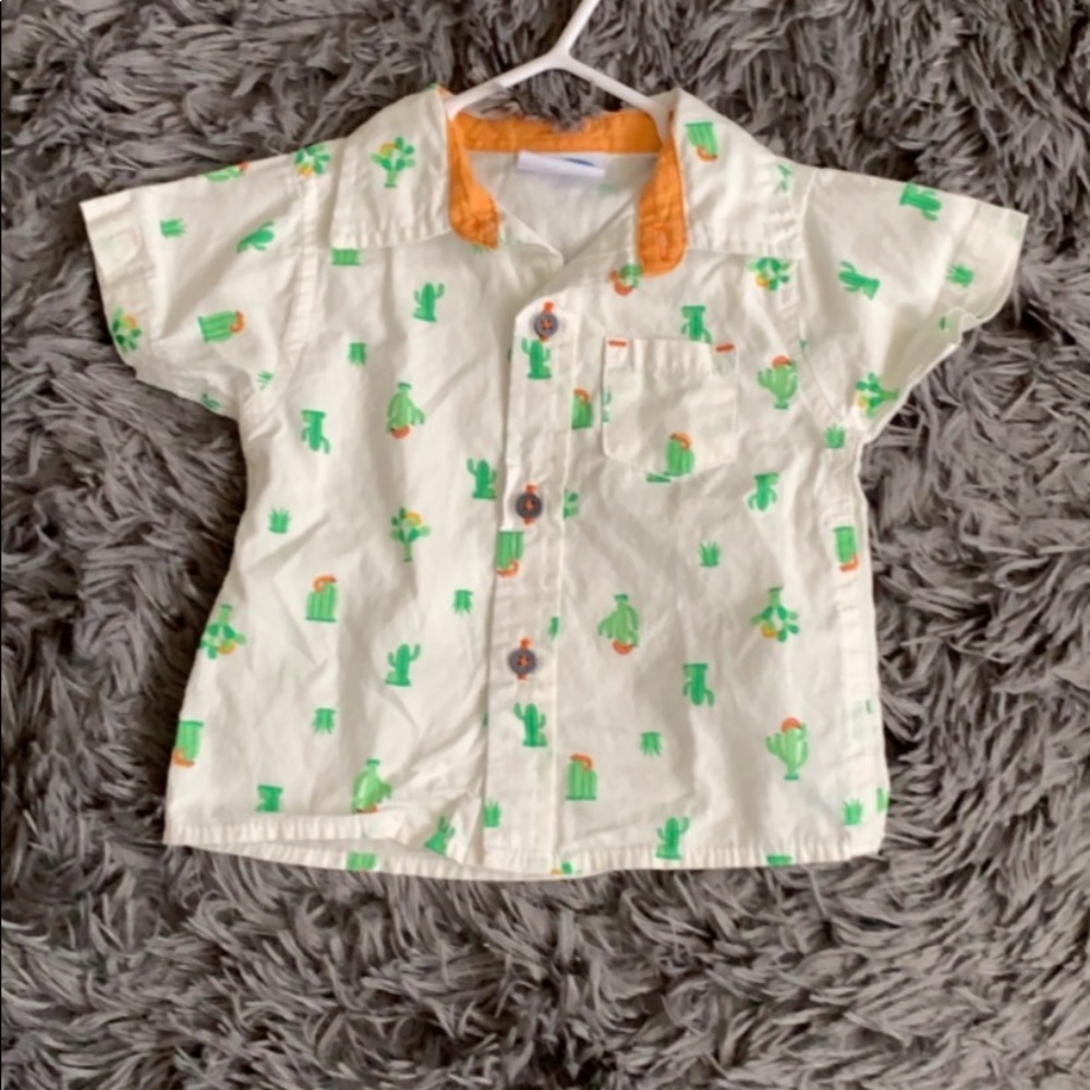 Cactus button up
